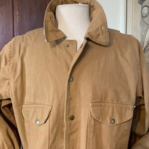BNWOT AUTHENTIC AMERICAN RHINO CANVAS BARN COAT SAFARI JACKET MADE IN KENYA.